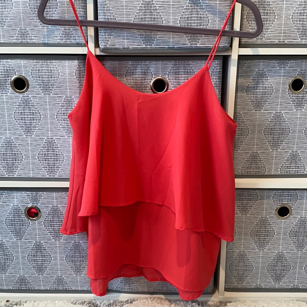 Pink tank top